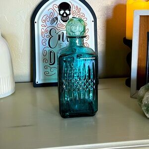 Target Bullseye Fall/Halloween 2024 Blue Decanter